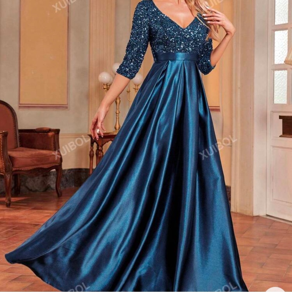 Xuibol deep teal dress size 12